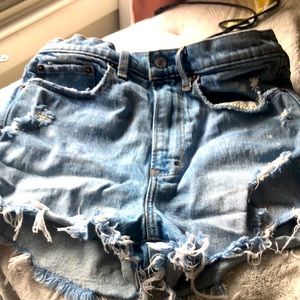 Jean shorts